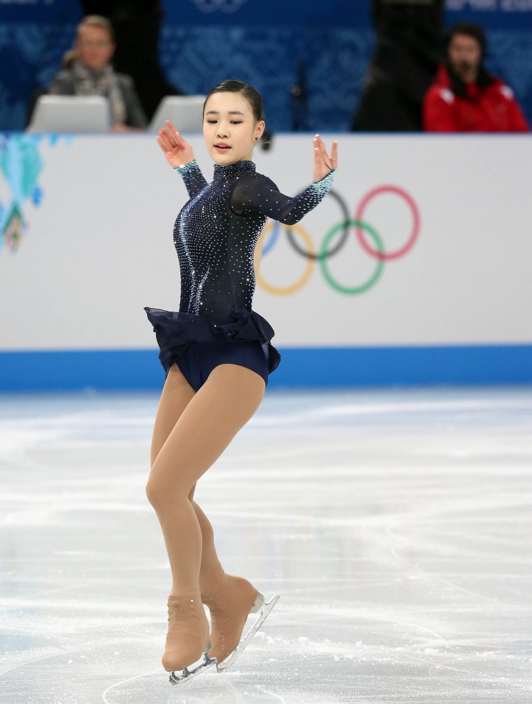 The 17-year-old skates with grace and intensity. (Yonhap)