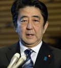 Japanese Prime Minister Shinzo Abe (AP Photo/Kyodo News)