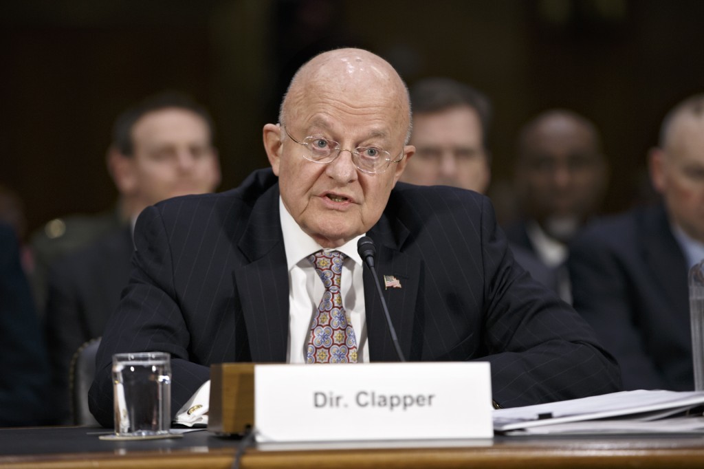 Director of National Intelligence James Clapper  (AP Photo/J. Scott Applewhite)