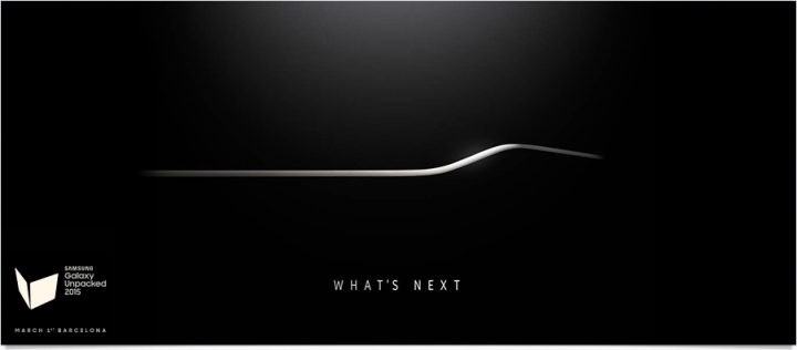 An invitation card issued to the press Tuesday by Samsung Electronics for the Galaxy Unpacked 2015 event. It is expected to release its latest Galaxy S6 model on March 1, a day before the opening of the Mobile World Congress in Barcelona, Spain. (Courtesy of Samsung Electronics)