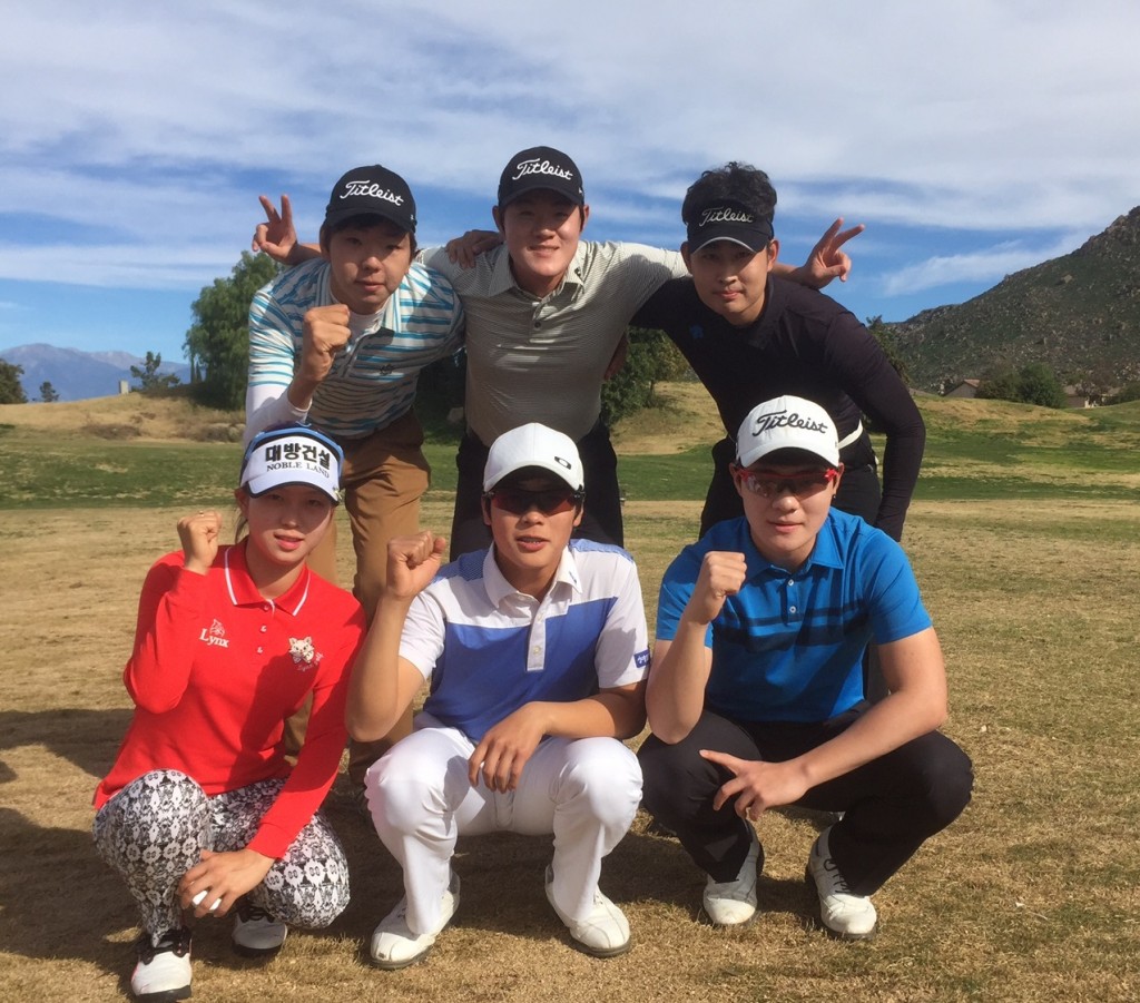 (Back row from left, clockwise) Jang Ju-young, Park Chan-jun, Park Gi-tae, Park Chan-hee, Lee Kwon-sool, Kim Seo-yeong. (Korea Times)
