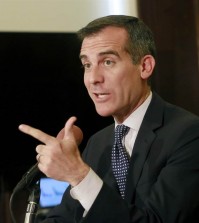 Los Angeles Mayor Eric Garcetti (AP Photo/Nick Ut)