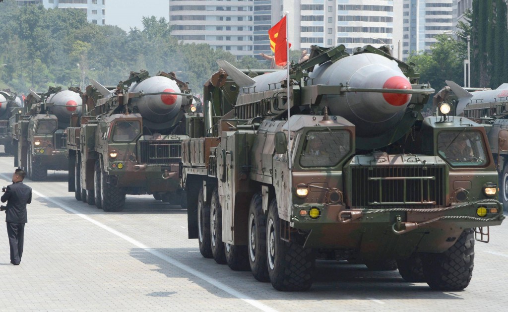 Nodong missiles (Yonhap file photo)