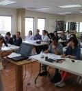 KFAM and DCFS hold an information session for about 30 people interested in becoming licensed foster parents. (Kim Chul-soo/Korea Times)