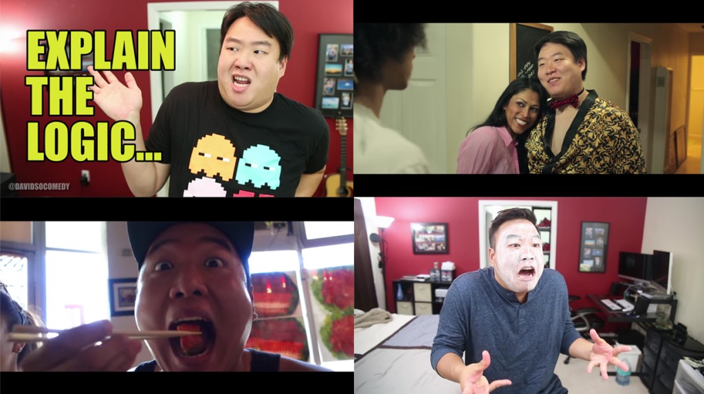 (Screen captures from davidsocomedy)