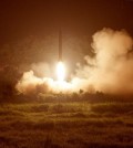 Rocket launch test in North Korea (KCNA/Yonhap)