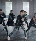 EXO in the "Call Me Baby" music video