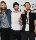 Maroon 5 will be holding its sixth concert in Seoul, but its first in Daegu. (Yonhap)