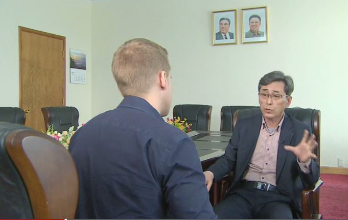 Kim Guk-ki speaks with a CNN reporter detailing his time in North Korea where he was allegedly a spy. (YouTube)