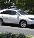 Photo shows a Google self-driving Lexus at a Google event outside the Computer History Museum in Mountain View, Calif. Of the nearly 50 self-driving cars rolling around California roads and highways, four have gotten into accidents since September, 2014. That’s when the state officially began permitting these cars of the future, which use sensors and computing power to maneuver around traffic. Three accidents involved souped-up Lexus SUVs run by Google Inc. The fourth was an Audi retrofitted by the parts supplier Delphi Automotive. Google and Delphi said the accidents were minor and their cars were not at fault.(AP Photo/Eric Risberg)