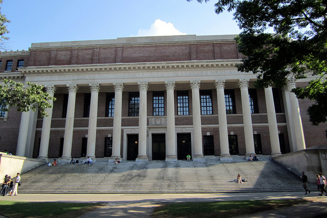 Widener Libary at Harvard University (Courtesy of Wally Gobetz via Flickr/Creative Commons)