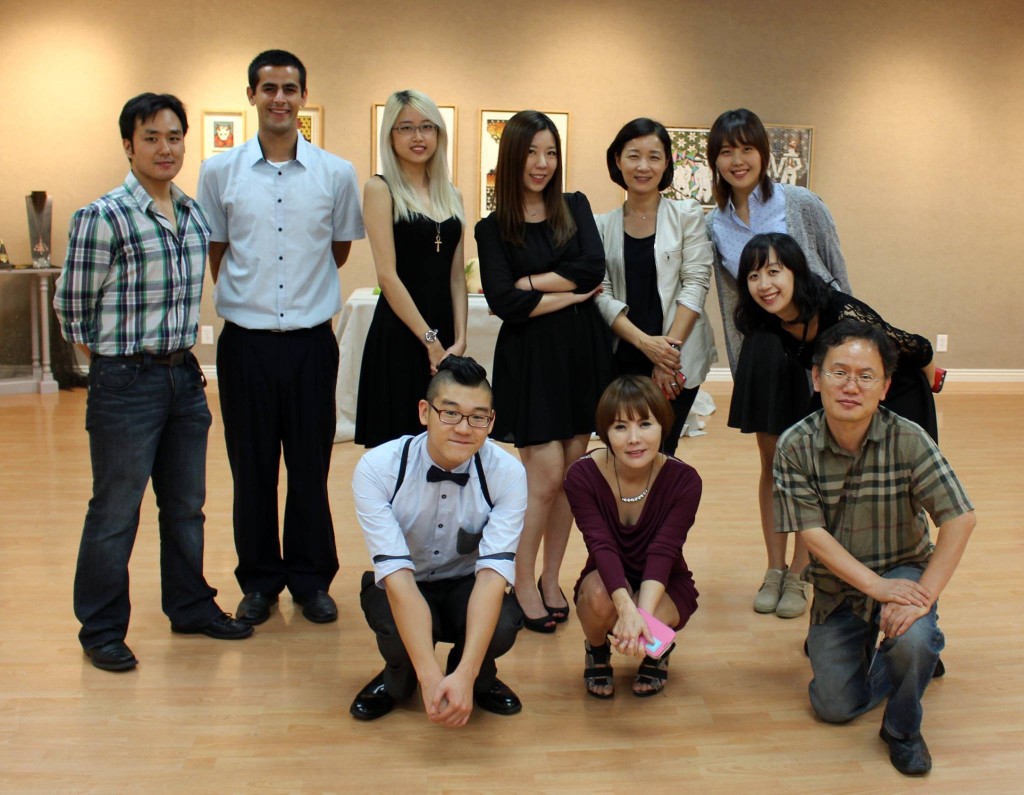 Members of BIAA, which will showcase an exhibition inside Gallery CLU in Koreatown this month. 