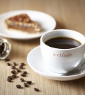 Luwak Coffee, made from coffee beans eaten and defecated by the Asian palm civet, featured at 42,000 won a cup at The Shilla Seoul in 2009. (Korea Times file)