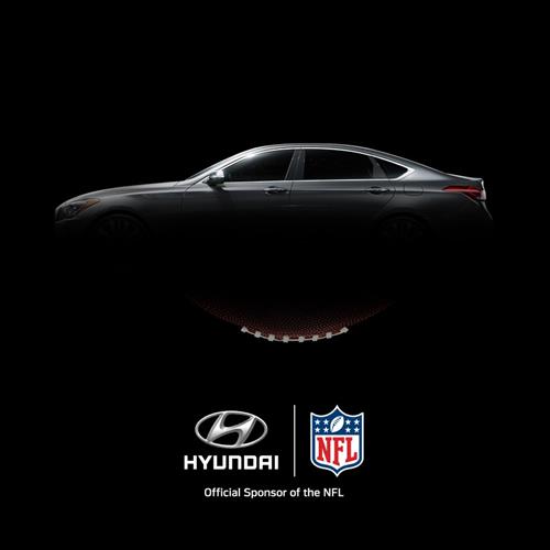 In the photo above is the promotional online banner of Hyundai Motor Co.'s sponsorship of the U.S. National Football League. The carmaker said on June 20, 2015, that the official sponsorship deal will last four years. (photo courtesy of Hyundai Motor Co.)