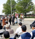 The New Jersey Korean Veterans War Memorial saw its second opening ceremony in 14 years Monday.