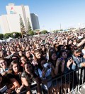 Crowds gather to watch performers at the fourth BeautyCon Los Angeles Festival. (Courtesy of BeautyCon/Credit: Michael Bezjian)