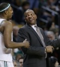 Paul Pierce, left, and Doc Rivers are together again. (AP file)