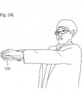 A figure from a report released by Samsung Electronics Co. demonstrates the body-fat measuring feature of a smartphone. Industry sources said on July 14, 2015, South Korea's tech giant Samsung Electronics Co. received a patent for the new technology to check users' body fat. (Yonhap)