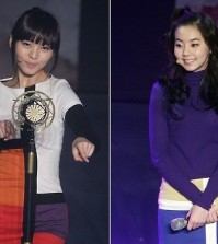Sunye, left, and Sohee. (Yonhap)