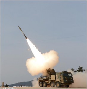 the Chunmoo multiple launch rocket system (photo courtesy of the Defense Agency for Technology and Quality)