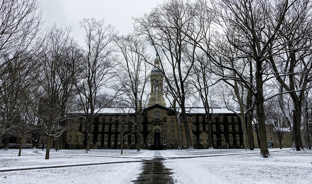Princeton University's Nassau Hall (Courtesy of James Loesch via Flickr/Creative Commons)