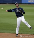 South Korean minor league player Lee Hak-ju (Yonhap)