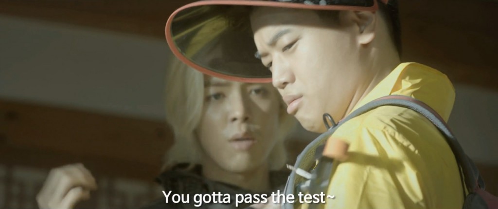 K-pop group M.I.B.'s Kangnam and Ki Hong Lee (Screen capture from BeFunny Studios)