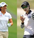 South Korean LPGA Tour Rookies Kim Sei-young, left, and Kim Hyo-joo (AP Photos)