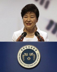 South Korean President Park Geun-hye (AP Photo/Ahn Young-joon)