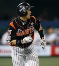 Son Ah-seop for the Lotte Giants of the Korea Baseball Organization (Yonhap file photo)