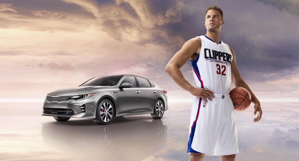 Kia and Blake Griffin have teamed up to make some of the most popular commercials. (Courtesy of Kia Motors America)