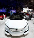 An earlier version of the Honda FCV (AP Photo/Mark Lennihan)