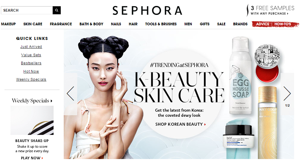 (Screenshot of Sephora.com)