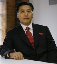 Senior North Korean Foreign Ministry official Jong Tong Hak poses before an interview with APTN in London, Tuesday, Nov. 3, 2015. North Korea says the United States needs to end its “nuclear blackmail“ and respond to Pyongyang's recent diplomatic overture to formally end the decades-old Korean conflict. Fighting ended in 1953 without a peace treaty, leaving North and South Korea still technically still at war. (AP Photo/Kirsty Wigglesworth)