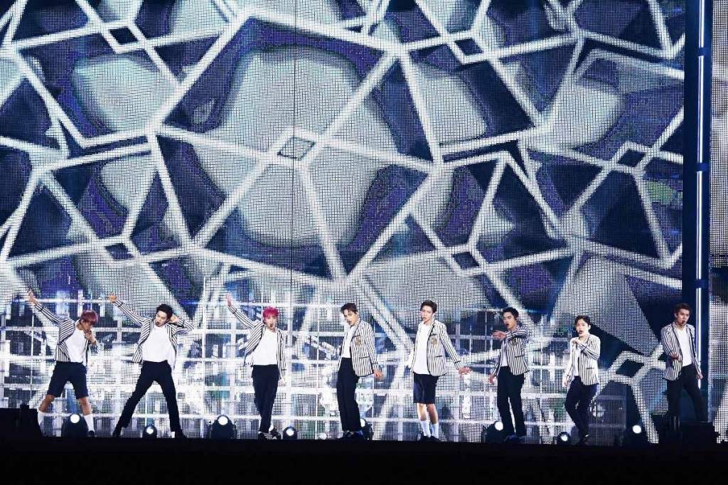 South Korean boy band EXO (Photo courtesy of S.M. Entertainment) (Yonhap)