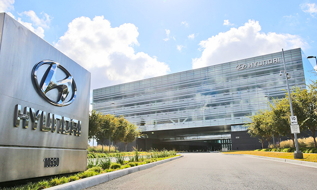 Hyundai Motors U.S. headquarters in Garden Grove, Calif. (Korea Times file)