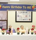 A nursing home near Chicago held a joint birthday party for eight elders over age 100. (Korea Times Chicago)