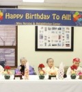 A nursing home near Chicago held a joint birthday party for eight elders over age 100. (Korea Times Chicago)