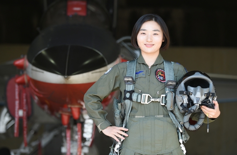 Air Force First Lt. Jin Seo-young (Courtesy of Air Force)