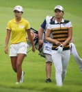 Hyo Joo Kim, left, and Chun In Gee.  (Courtesy of KLPGA)