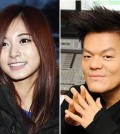 Chou Tzuyu, left, and Park Jin-young