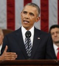 President Barack Obama delivers his State of the Union address before a joint session of Congress on Capitol Hill in Washington, Tuesday, Jan. 12, 2016. (AP Photo/Evan Vucci, Pool)