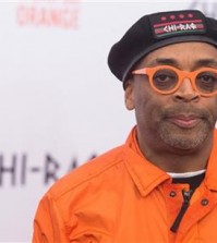 Spike Lee attends the premiere of "Chi-Raq" at the Ziegfeld Theatre on Tuesday, Dec. 1, 2015, in New York. (Photo by Charles Sykes/Invision/AP)