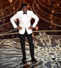 Host Chris Rock speaks at the Oscars on Sunday, Feb. 28, 2016, at the Dolby Theatre in Los Angeles. (Photo by Chris Pizzello/Invision/AP)