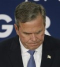 Republican presidential candidate, former Florida Gov. Jeb Bush speaks at his South Carolina Republican presidential primary rally in Columbia, S.C., Saturday, Feb. 20, 2016, (AP Photo/Matt Rourke)