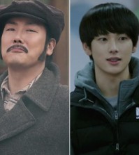 Seo Kang-jun, from left, Cho Jin-woong, Yim Si-wan and Lee Kwang-soo