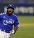 Yamaico Navarro played for the Samsung Lions for the past two years. (Yonhap faile)