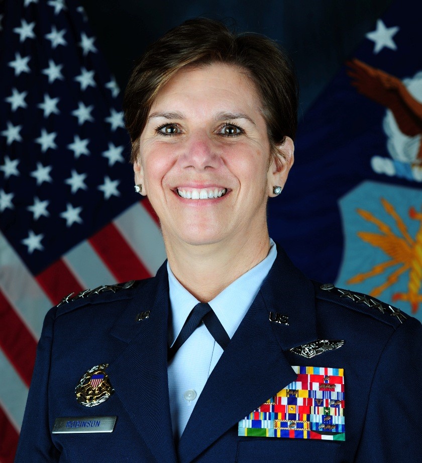 This undated photo provided by the U.S. Air Force shows Gen. Lori J. Robinson, Commander, currently the head of the Pacific Air Force. Defense Secretary Ash Carter says President Barack Obama will nominate the first woman to head a major U.S. military combatant command. If confirmed by the Senate, Robinson would be the seventh commander to head the Colorado-based U.S. Northern Command. (U.S. Air Force)