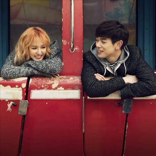 Wendy of Red Velvet (left) and television persona Eric Nam (Photo courtesy of S.M. Entertainment)