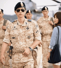 A scene from KBS's "Descendants of the Sun" (Courtesy of KBS)